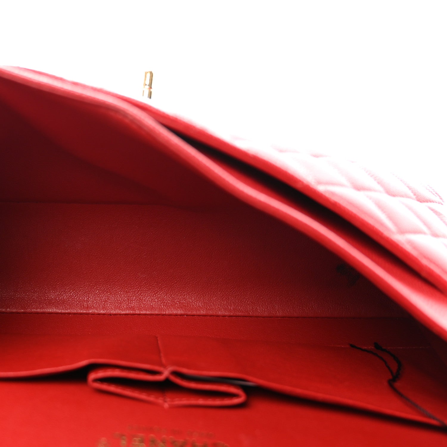 Chanel Caviar Quilted Medium Double Flap Red 5 of 10