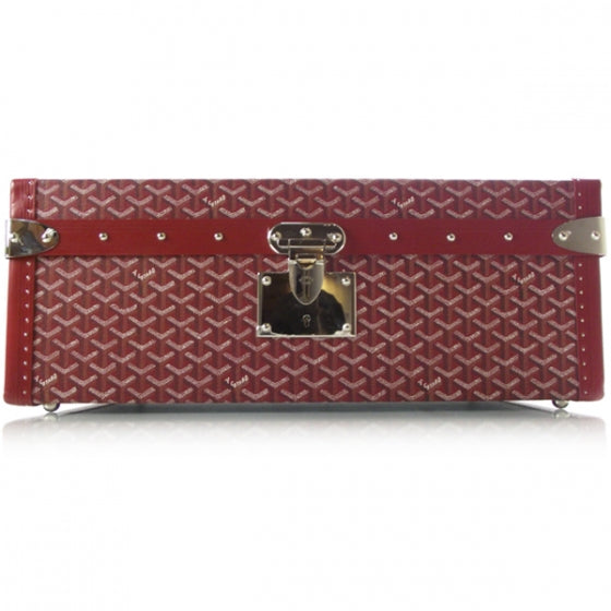 Custom Wine Degustation Travel Case Red
