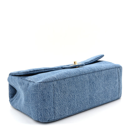Chanel Denim Small Souplissimo Maxi Flap Blue 4 of 11