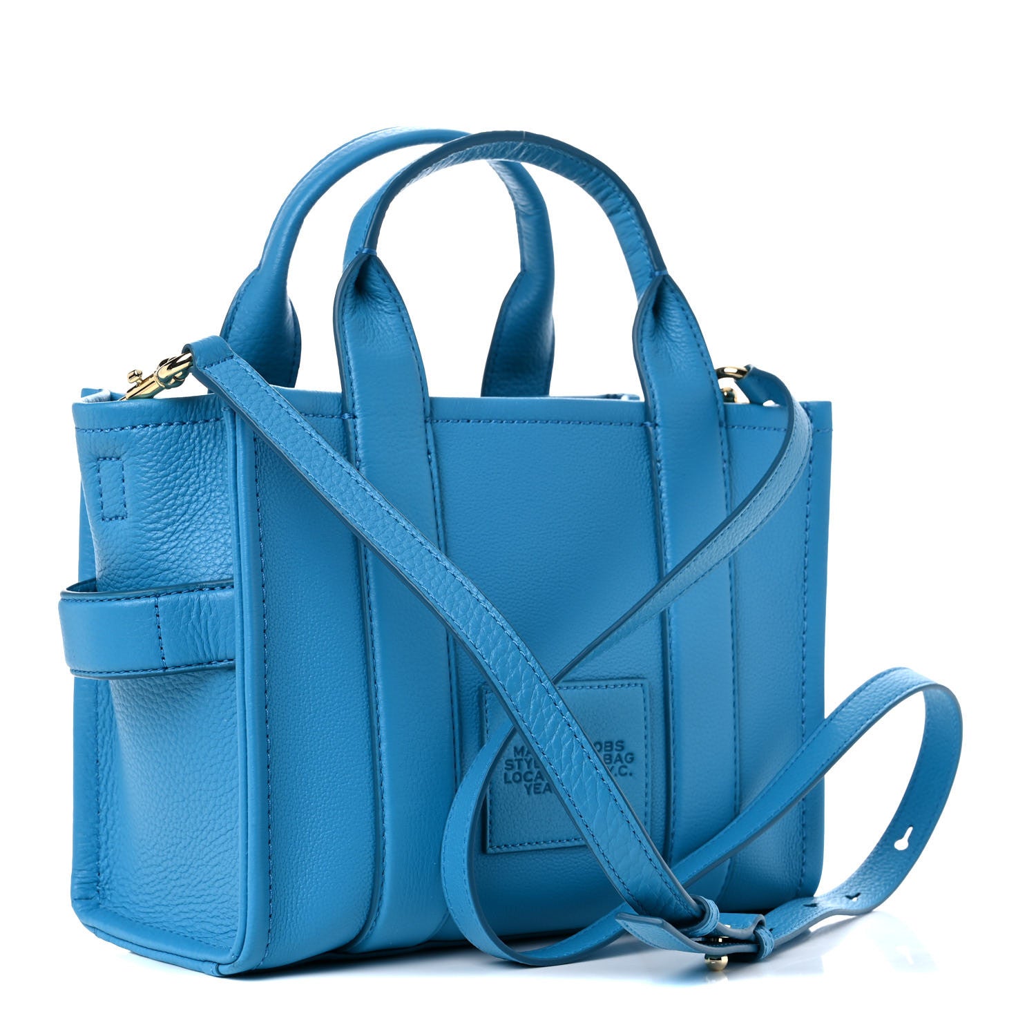 Marc Jacobs Grained Calfskin Small The Tote Bag Barrier Reef 3 of 16