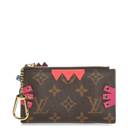Louis Vuitton Monogram Totem Key Pouch Flamingo 1 of 8