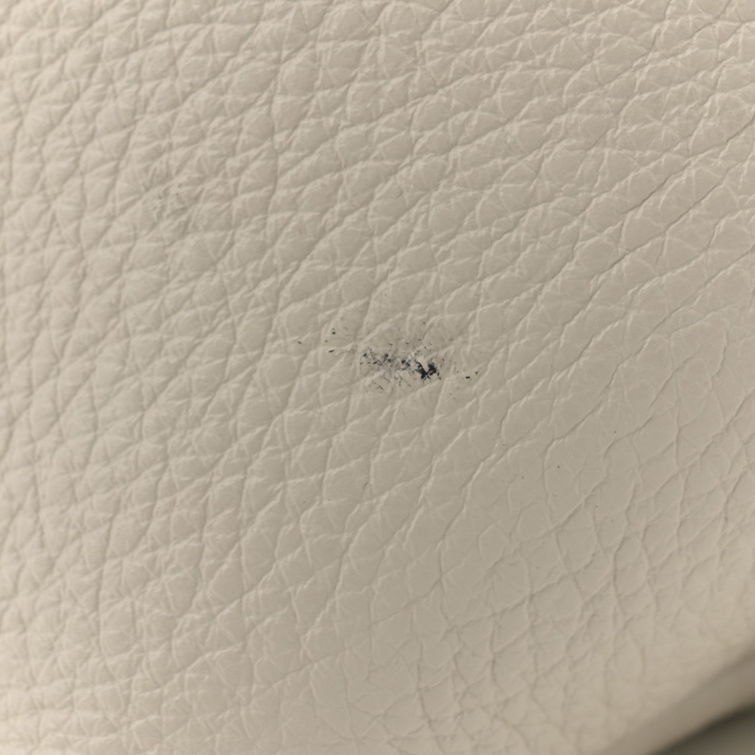 Saint Laurent Grained Deerskin Bea Tote Blanc Vintage 11 of 11