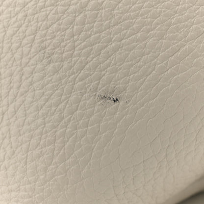 Saint Laurent Grained Deerskin Bea Tote Blanc Vintage 11 of 11