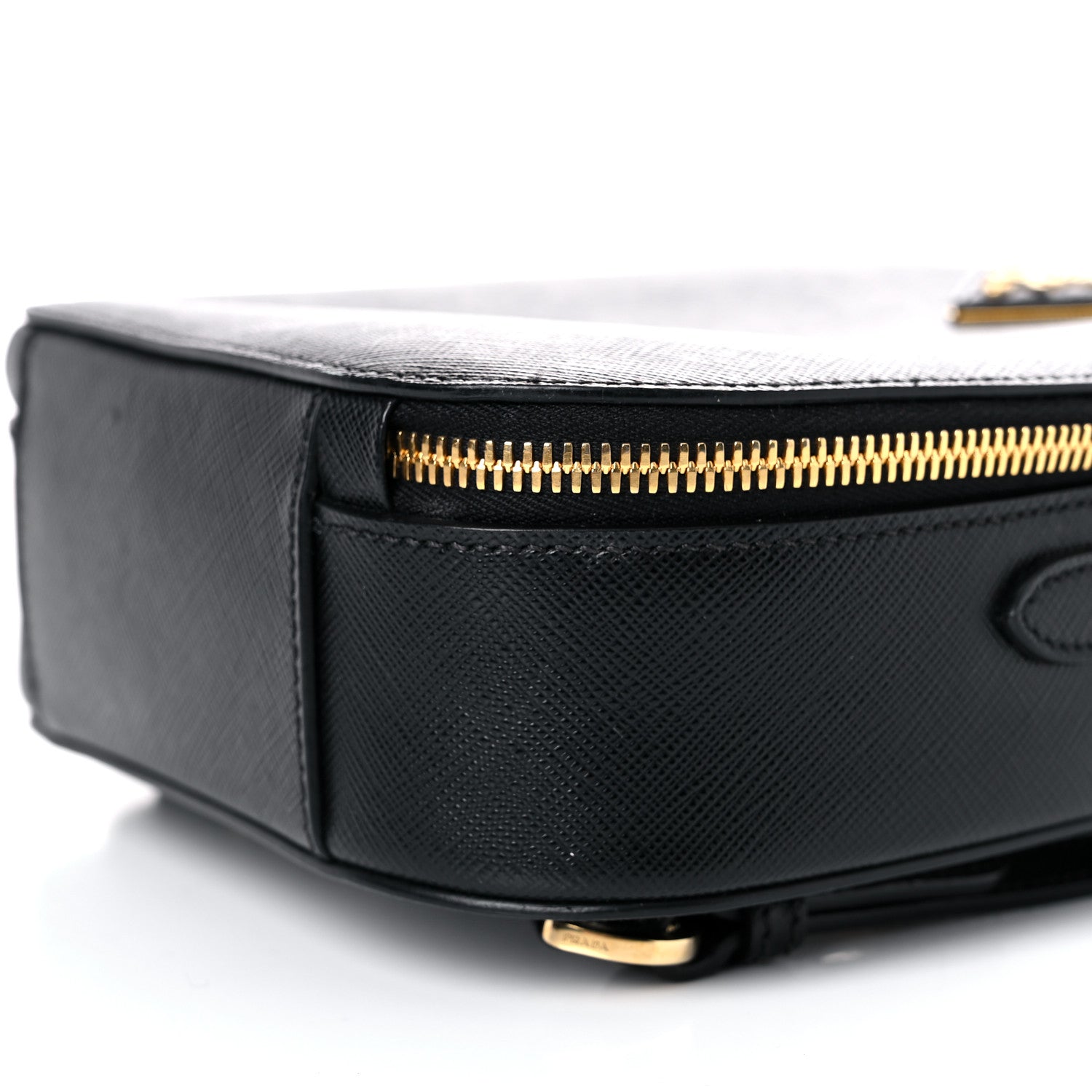 Prada Saffiano Lux Mini Odette Backpack Black 8 of 12