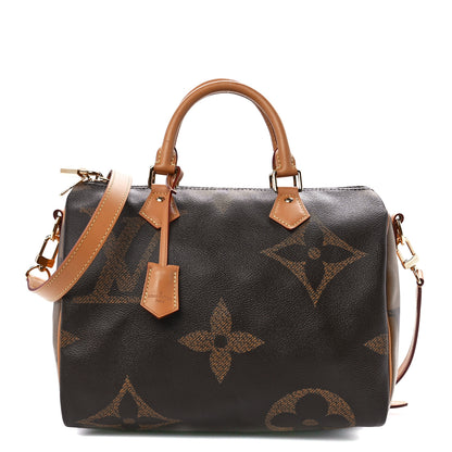 Louis Vuitton Reverse Monogram Giant Speedy Bandouliere 30 1 of 12
