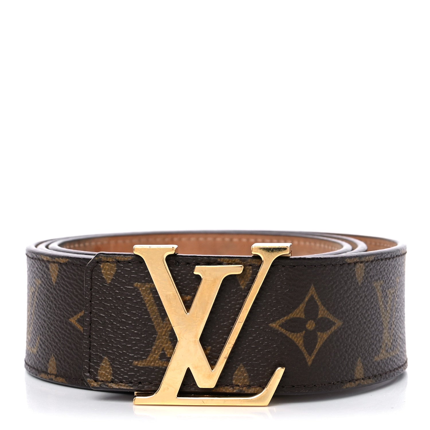Louis Vuitton Monogram 40mm LV Initiales Belt 90 36 1 of 7