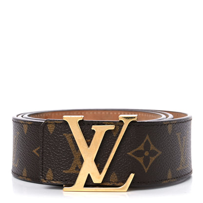 Louis Vuitton Monogram 40mm LV Initiales Belt 90 36 1 of 7
