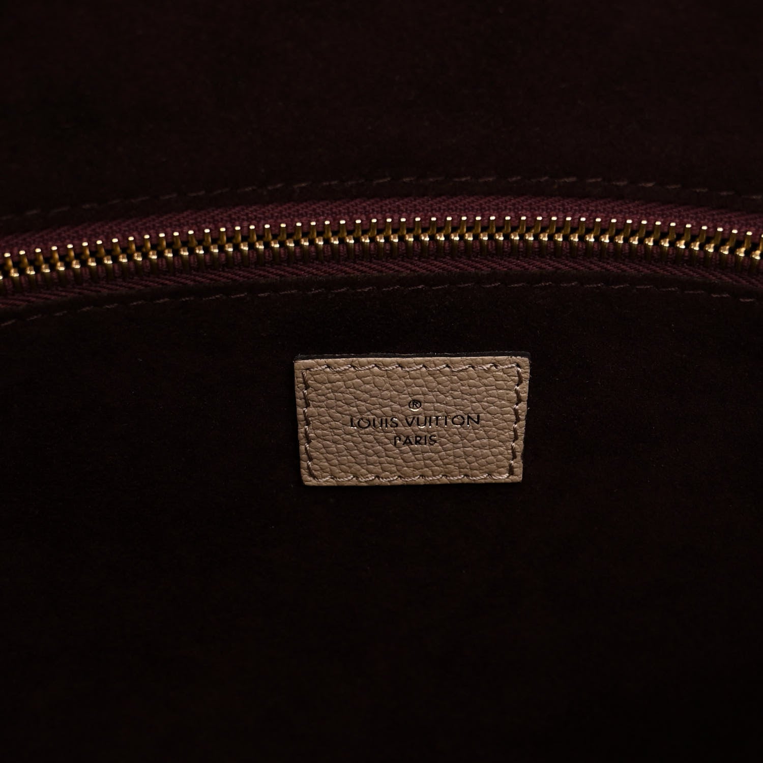 Louis Vuitton Empreinte Monogram Giant Neverfull MM Tourterelle 7 of 12