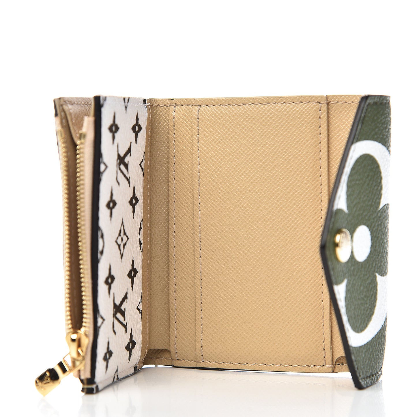 Monogram Giant Zoe Wallet Kaki