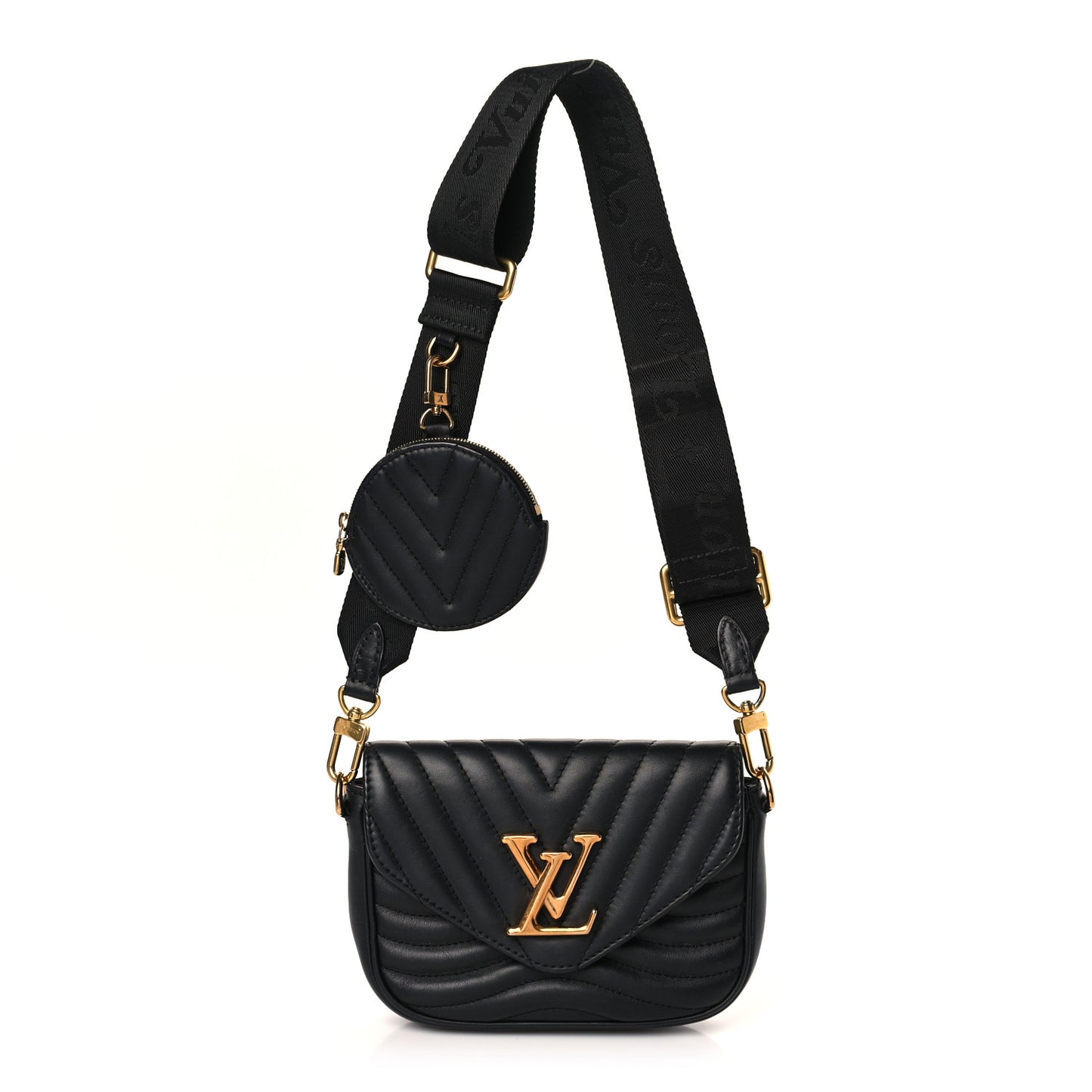 Calfskin New Wave Multi Pochette Black