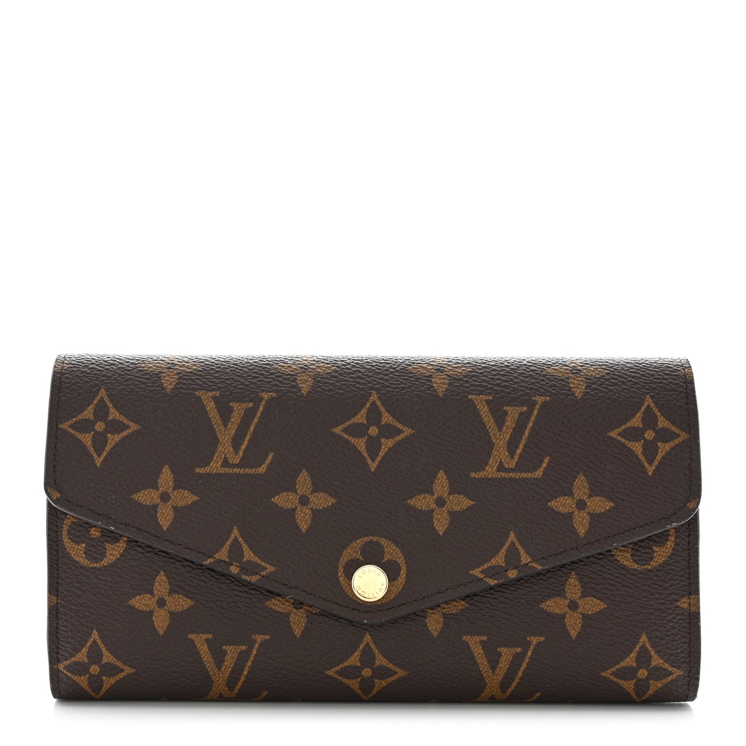 Louis Vuitton Monogram Sarah Wallet NM Coquelicot 1 of 9