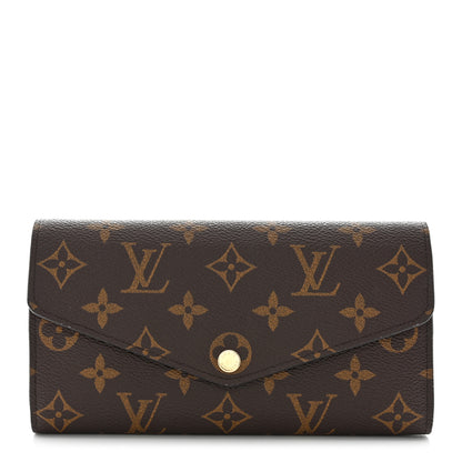 Louis Vuitton Monogram Sarah Wallet NM Coquelicot 1 of 9