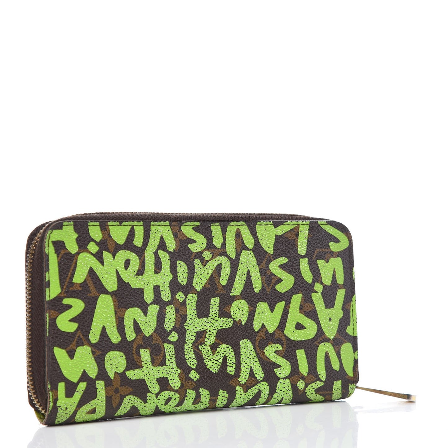 Monogram Graffiti Zippy Wallet Green