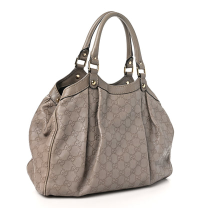 Gucci Guccissima Medium Sukey Tote Taupe 3 of 11