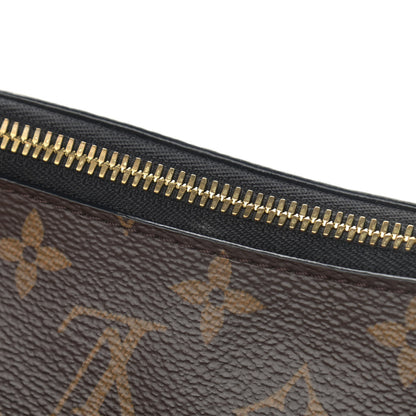 Louis Vuitton Monogram Beaubourg Hobo Mini Bordeaux Red Peach Safran Blue Jean Blue 11 of 12