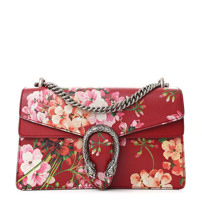 Gucci Calfskin Blooms Print Small Dionysus Shoulder Bag Romantic Cherry Multicolor 1 of 11