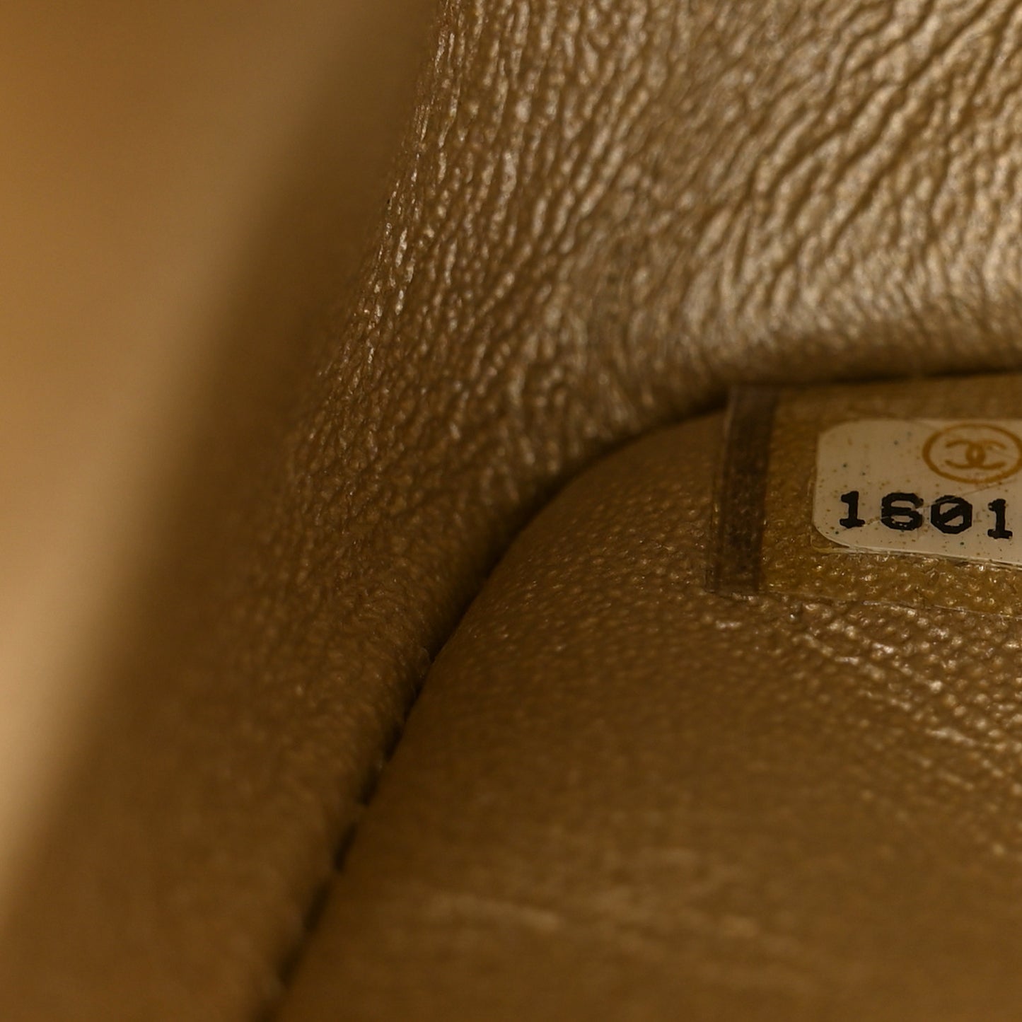 Metallic Aged Calfskin Quilted 2.55 Reissue Mini Flap Light Gold