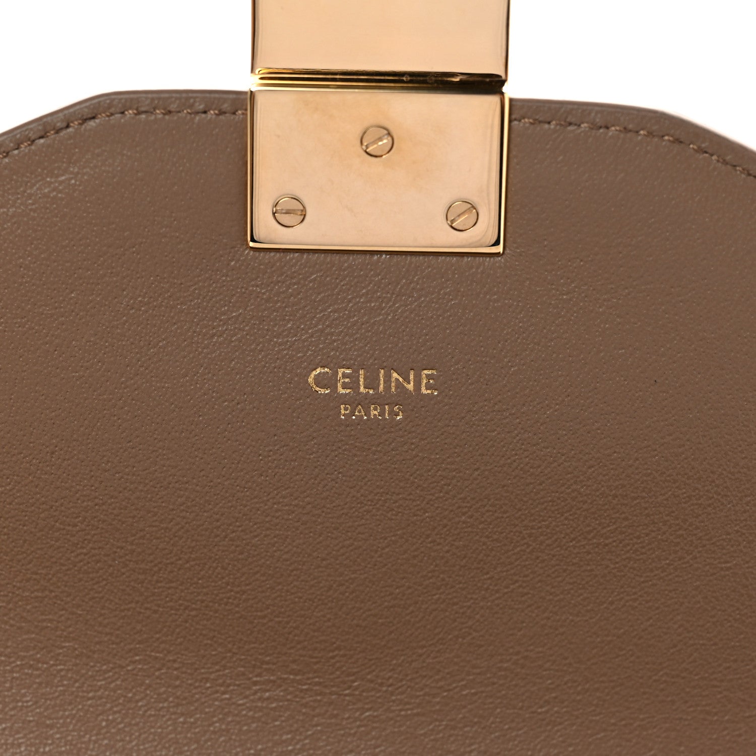 Celine Shiny Calfskin Medium C Bag Light Camel 5 of 9