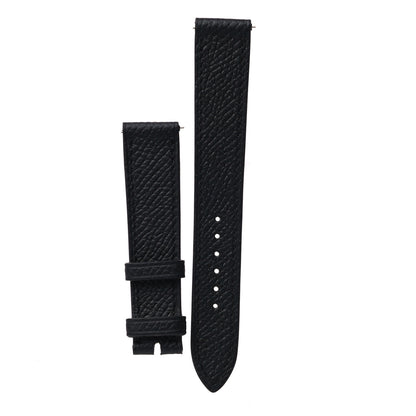 Hermes Epsom Heure H Watch 21mm Strap Black 1 of 5