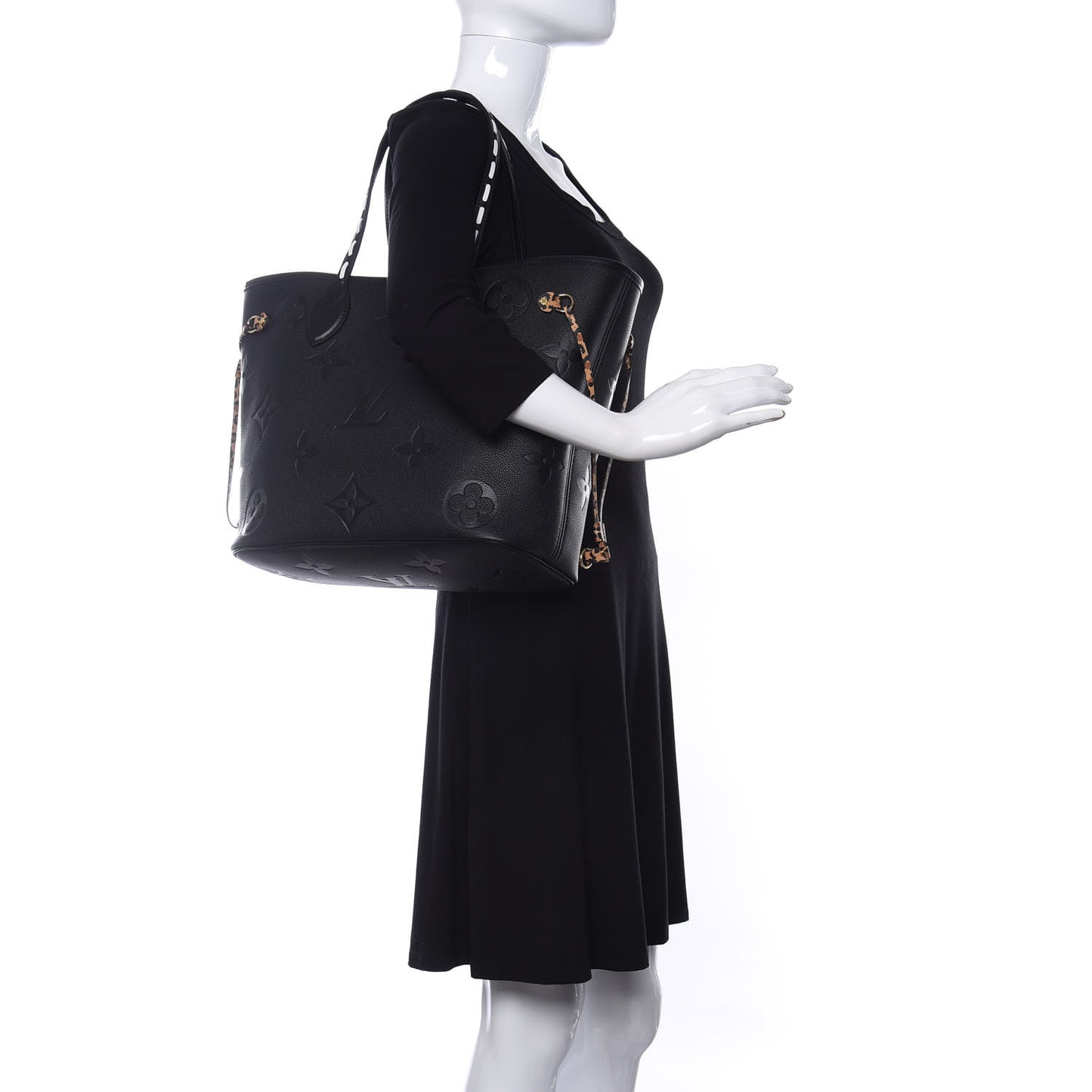 Empreinte Monogram Giant Wild At Heart Neverfull MM Black
