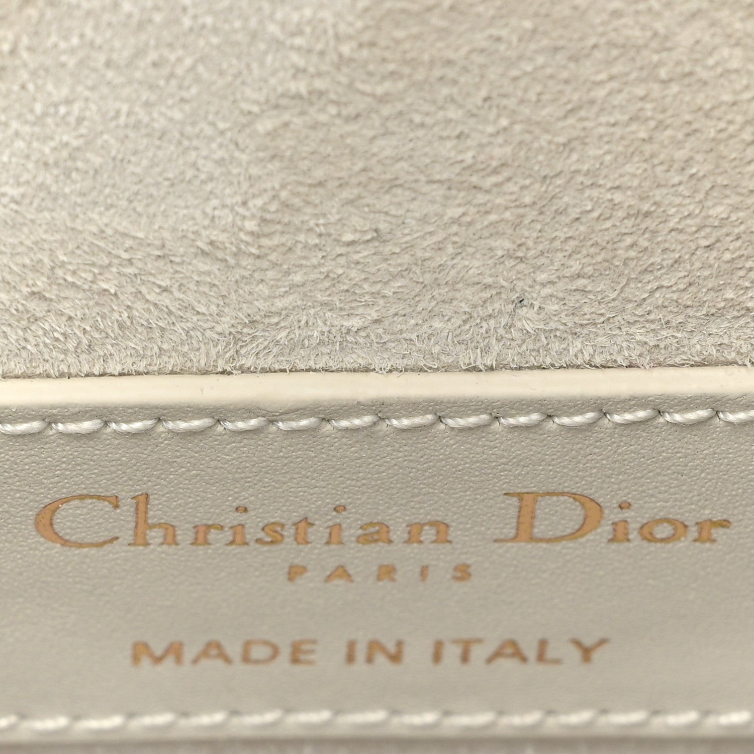 Christian Dior Box Calfskin Micro Bobby Bag Latte 6 of 9