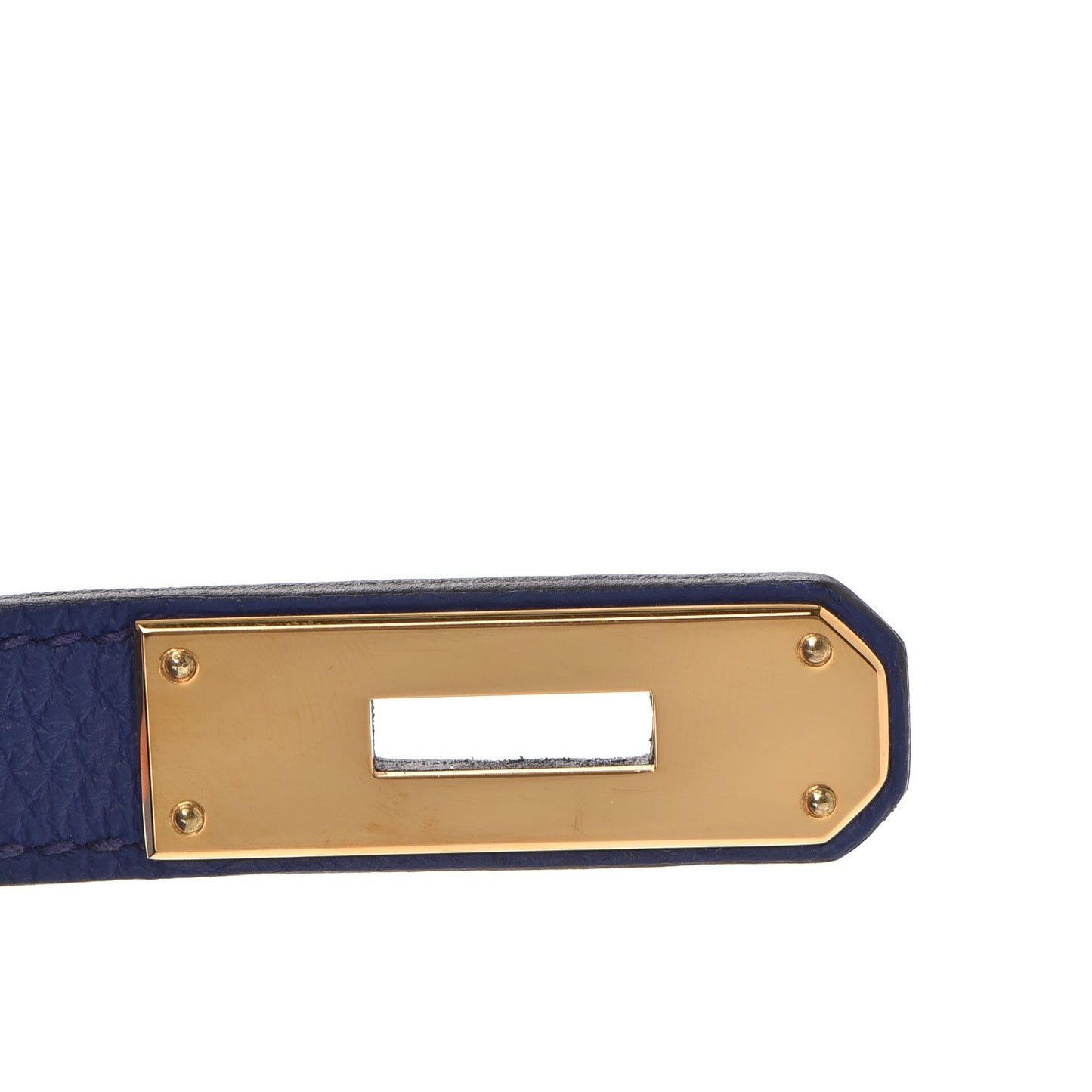 Togo Birkin 35 Bleu Electrique