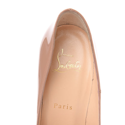 Christian Louboutin Patent So Kate 120 Pumps 37.5 Nude 7 of 9