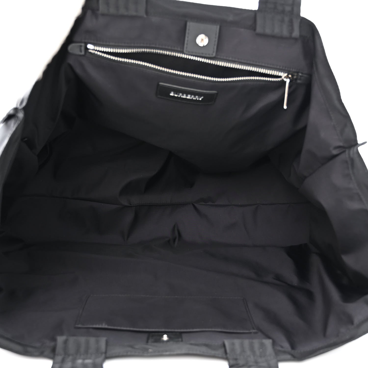 Burberry Nylon Trench Tote Black 5 of 11
