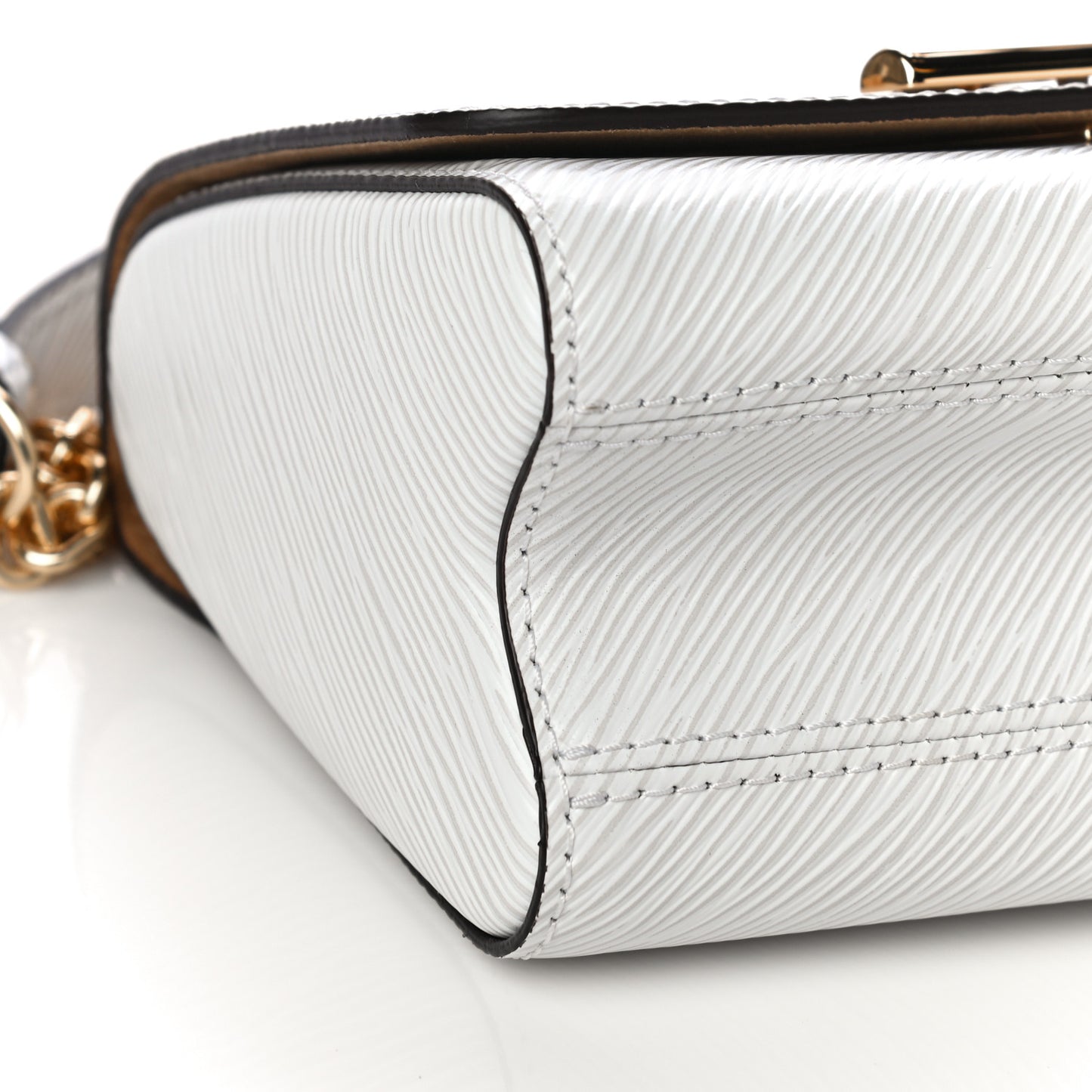 Epi Twist Shoulder Bag PM White
