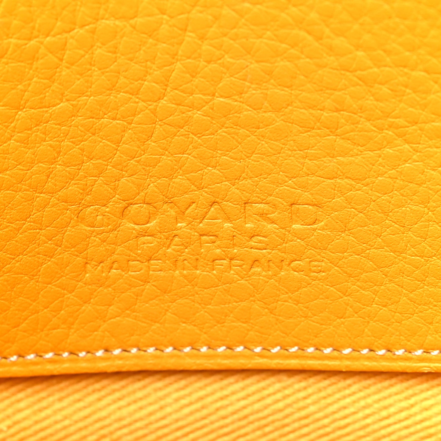 Goyardine Senat Pochette MM Yellow