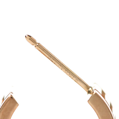 Tiffany 18K Yellow Gold Mini Atlas Hoop Earrings 4 of 7