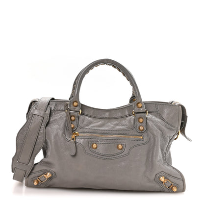 Balenciaga Agneau Giant 12 Gold Hardware City Gris Pyrite 1 of 11