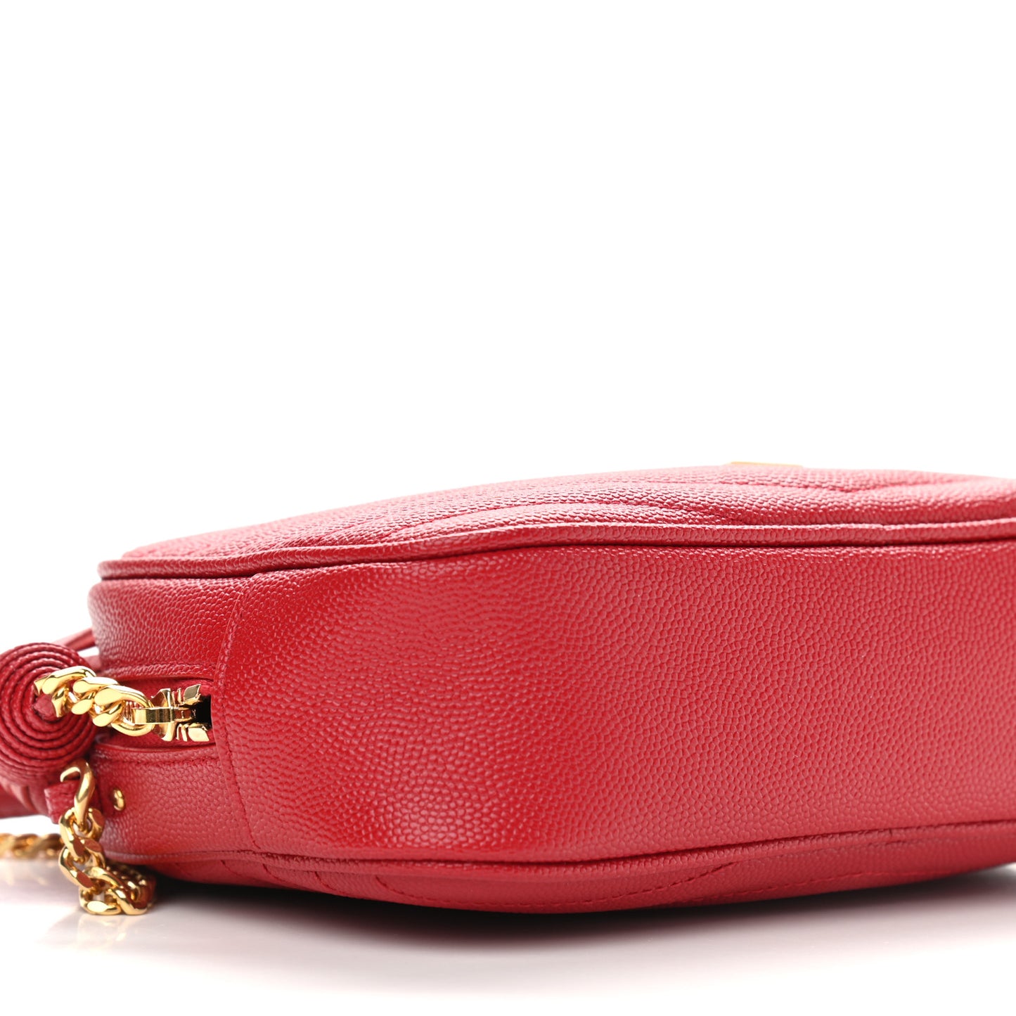 Grain De Poudre Matelasse Monogram Mini Lou Camera Bag Eros Red