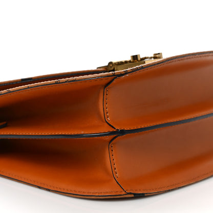 MCM Visetos Patricia Crossbody Bag Cognac 7 of 8