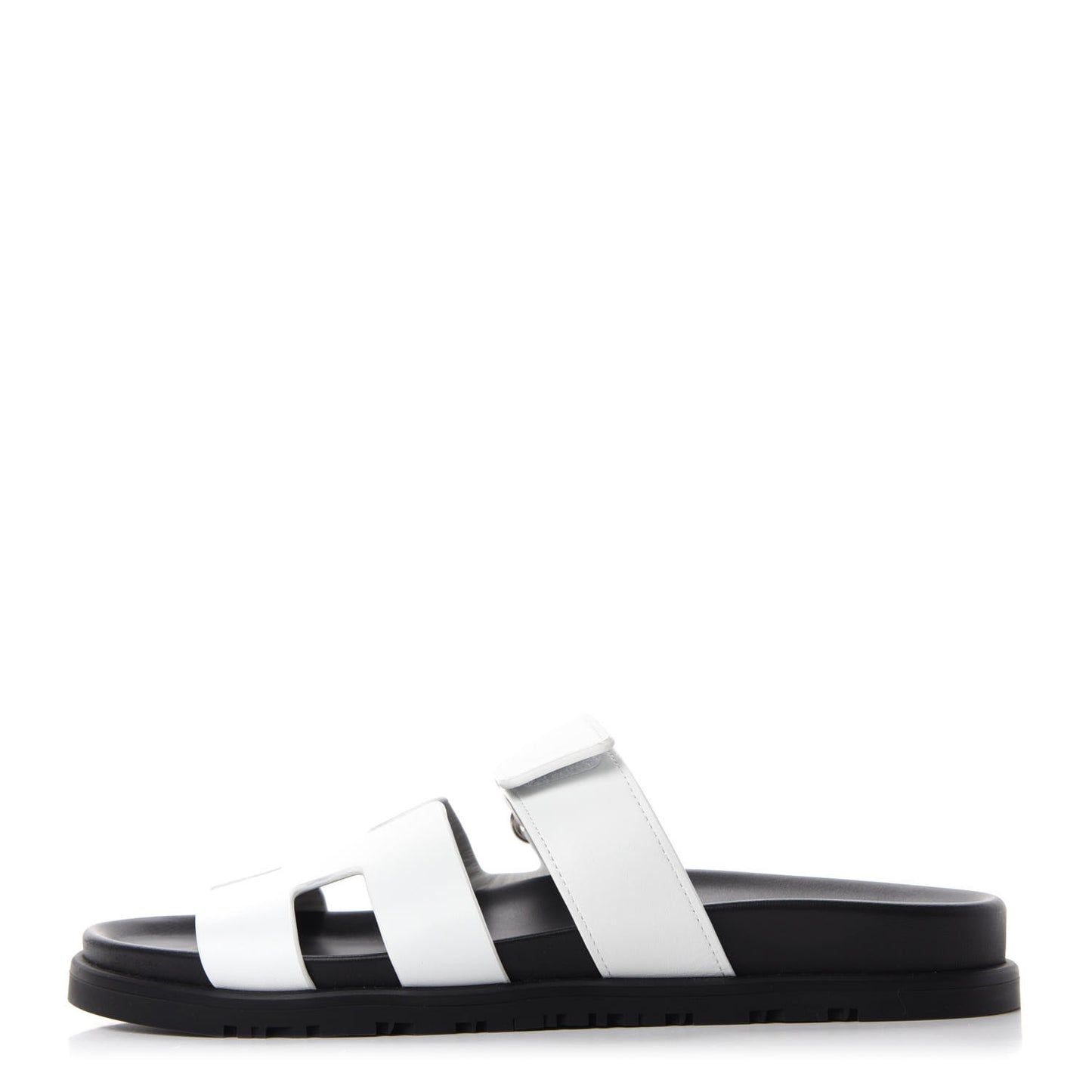 Calfskin Womens Chypre Sandals 38 White