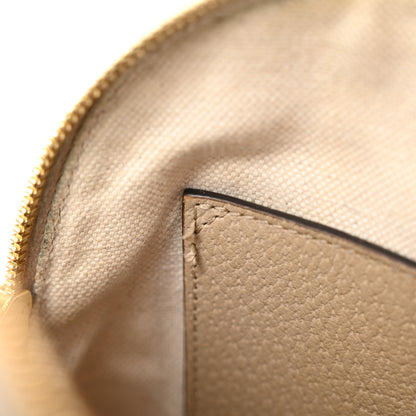 Gucci GG Supreme Monogram Textured Dollar Calfskin Web Small Ophidia Dome Shoulder Beige Mystic White Oatmeal 11 of 16