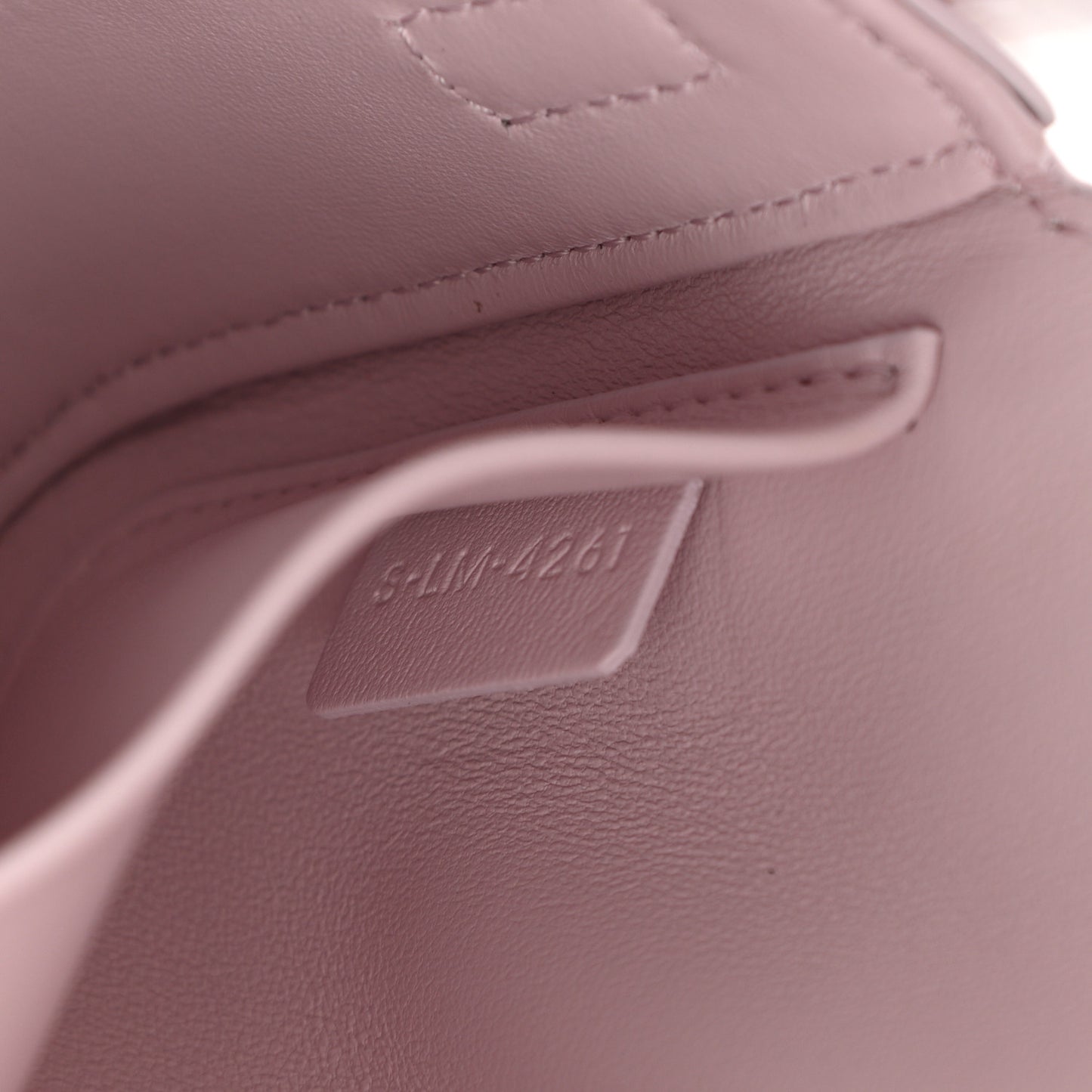 Shiny Calfskin Triomphe Peony