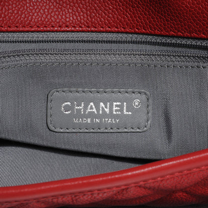 Chanel Caviar French Riviera Flap Red 6 of 7