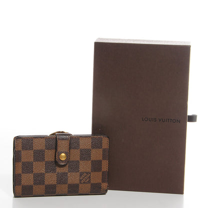 Louis Vuitton Damier Ebene French Purse Wallet 8 of 9