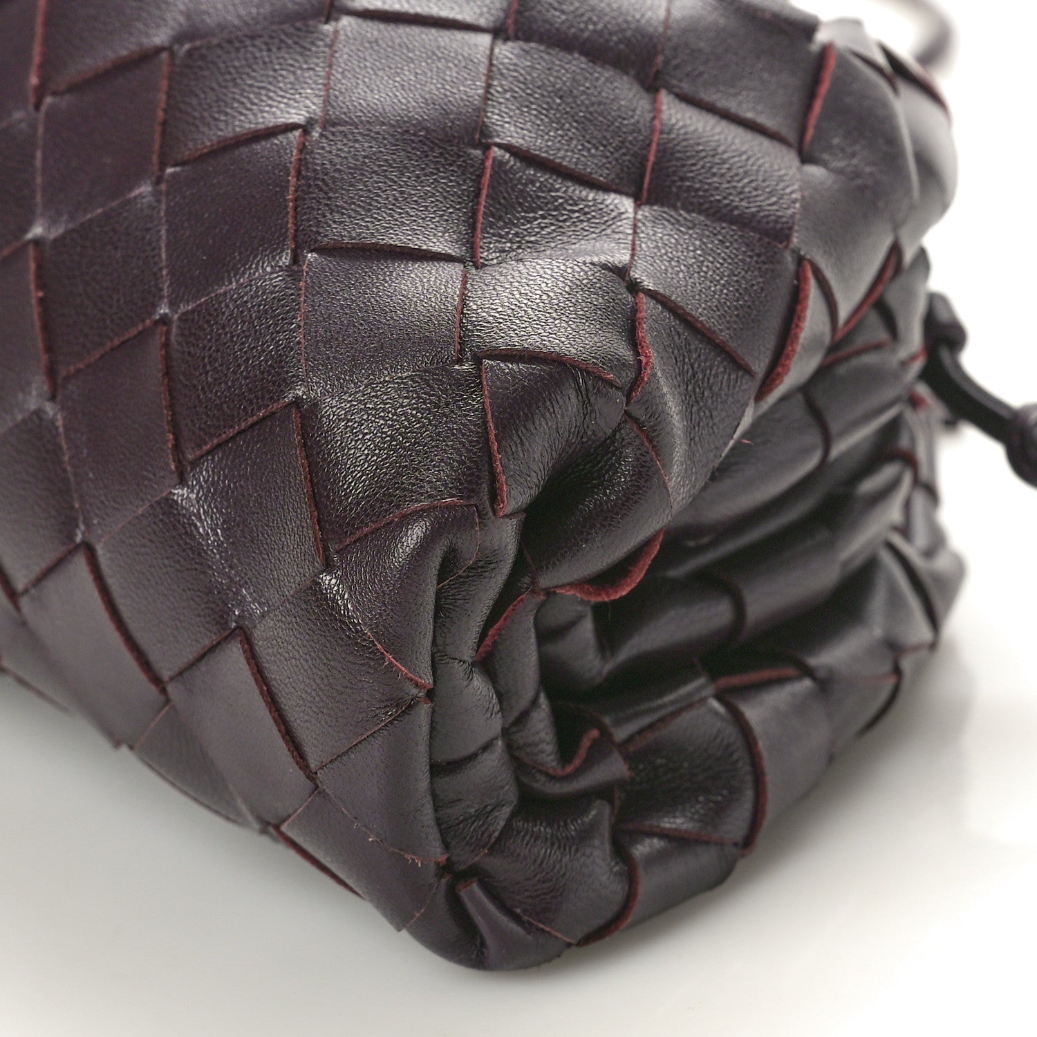 Bottega Veneta Nappa Intrecciato The Mini Pouch Grape 10 of 10