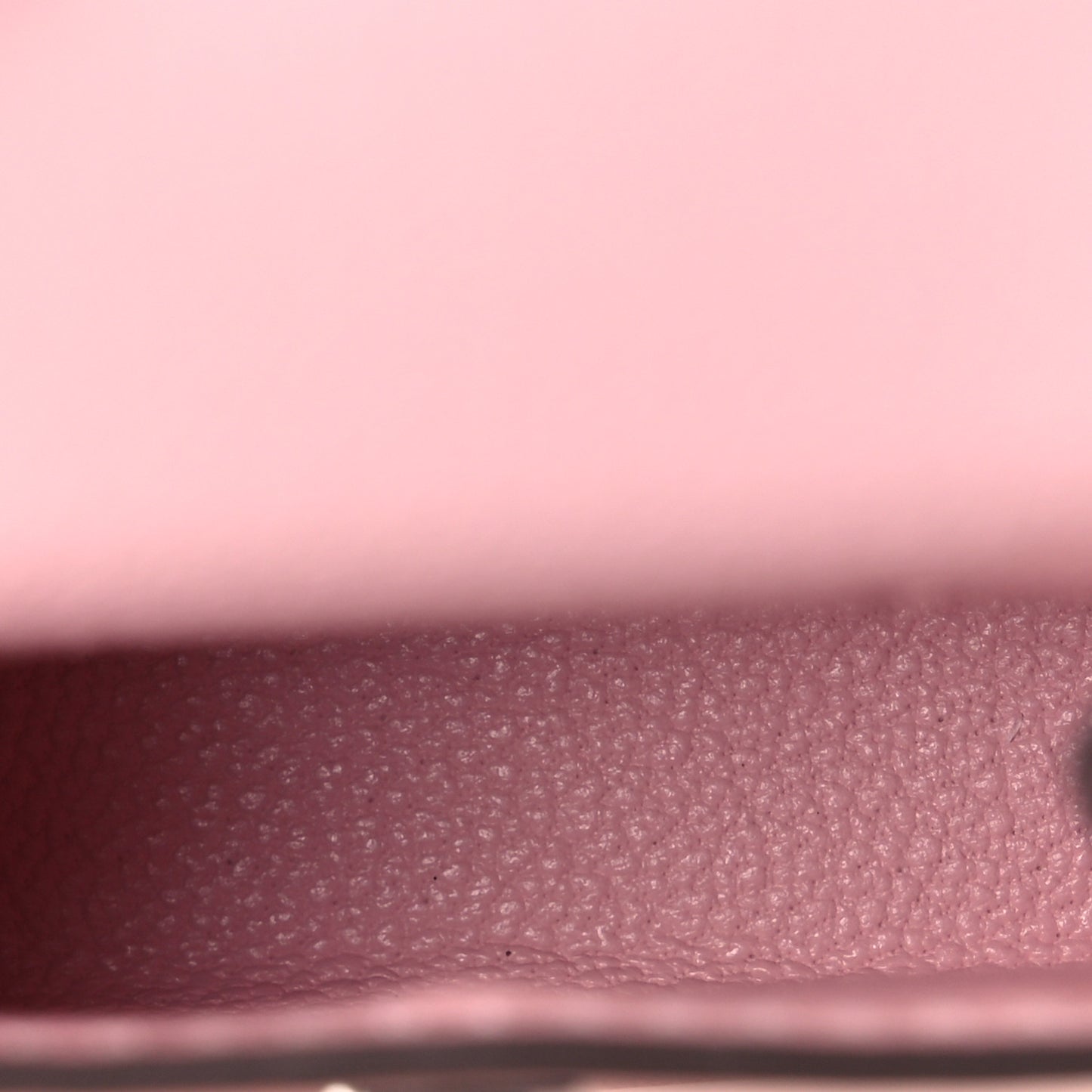 Tadelakt Mini Kelly Twilly Bag Charm Rose Sakura