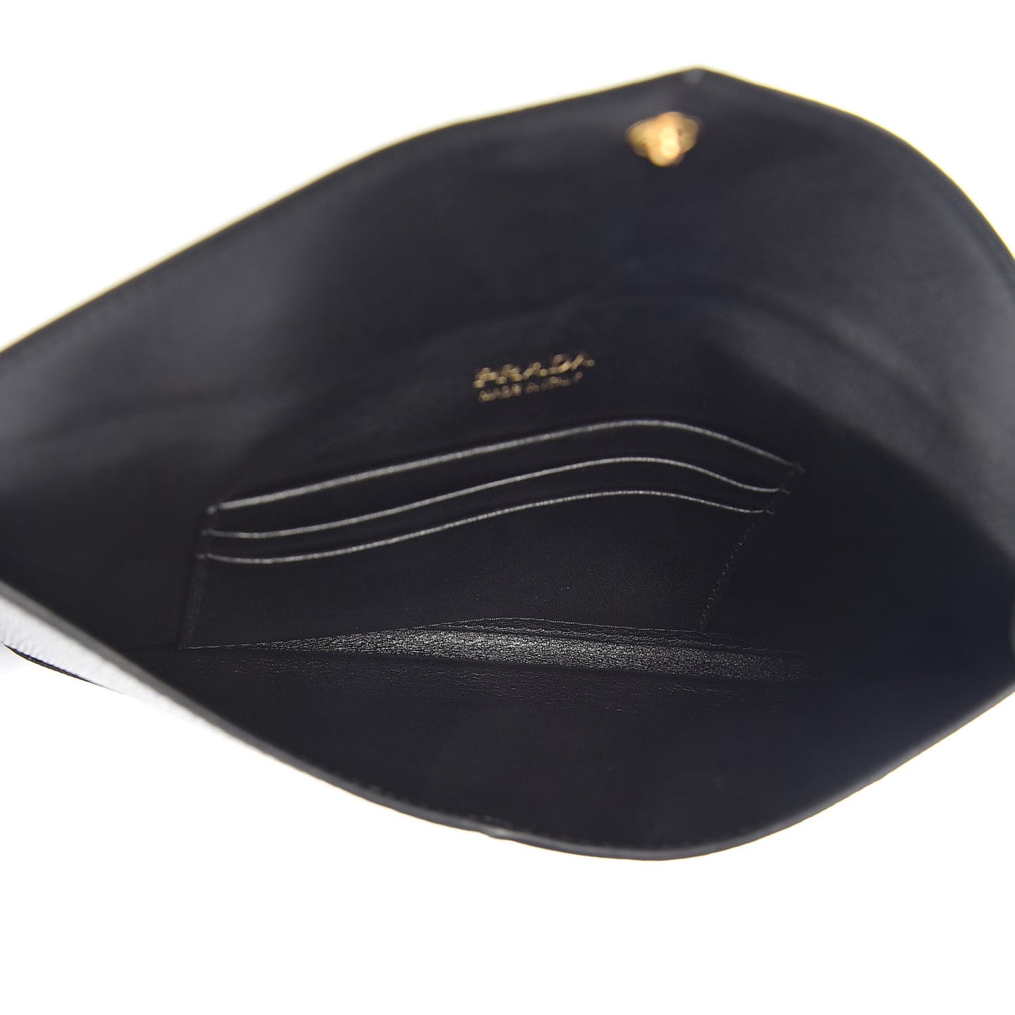Vitello Move Envelope Wallet Black