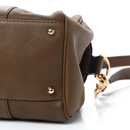 Gucci Calfskin Smilla Shoulder Bag Winter Leaf 7 of 15