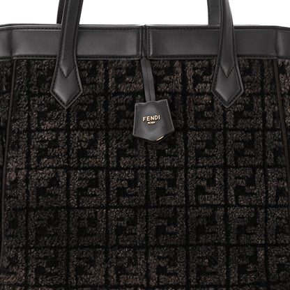Fendi Sheepskin FF 1974 Large Fendi Origami Brown 7 of 10