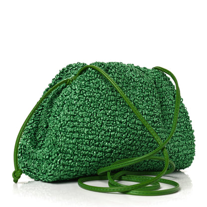 Bottega Veneta Boucle Curly Raffia The Mini Pouch Parakeet 3 of 10