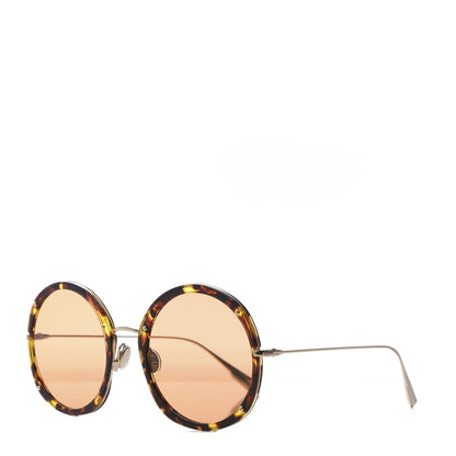 Christian Dior Hypnotic 1 Round Sunglasses Havana Orange 1 of 9