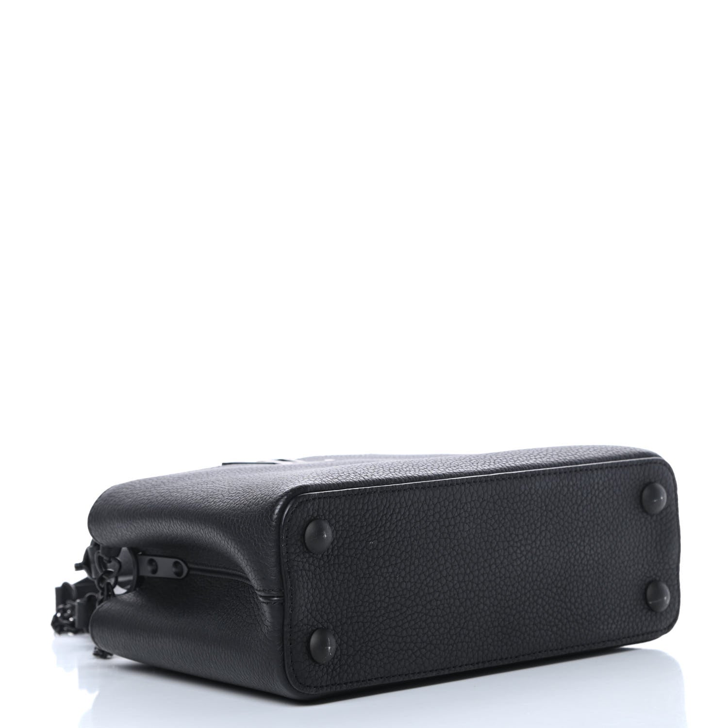 Louis Vuitton Taurillon Capucines BB Matte Black 4 of 14