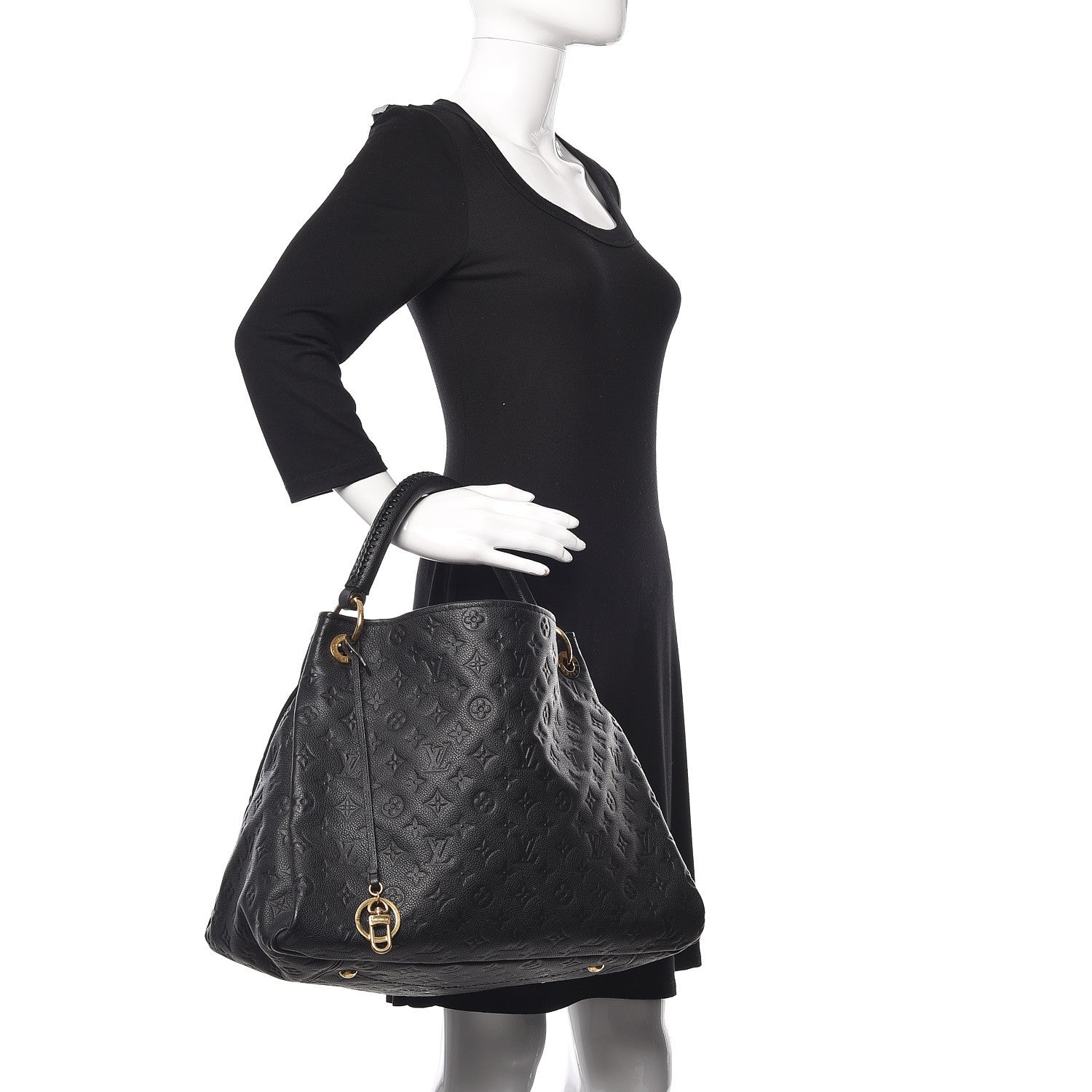 Louis Vuitton Empreinte Artsy MM Black 2 of 15
