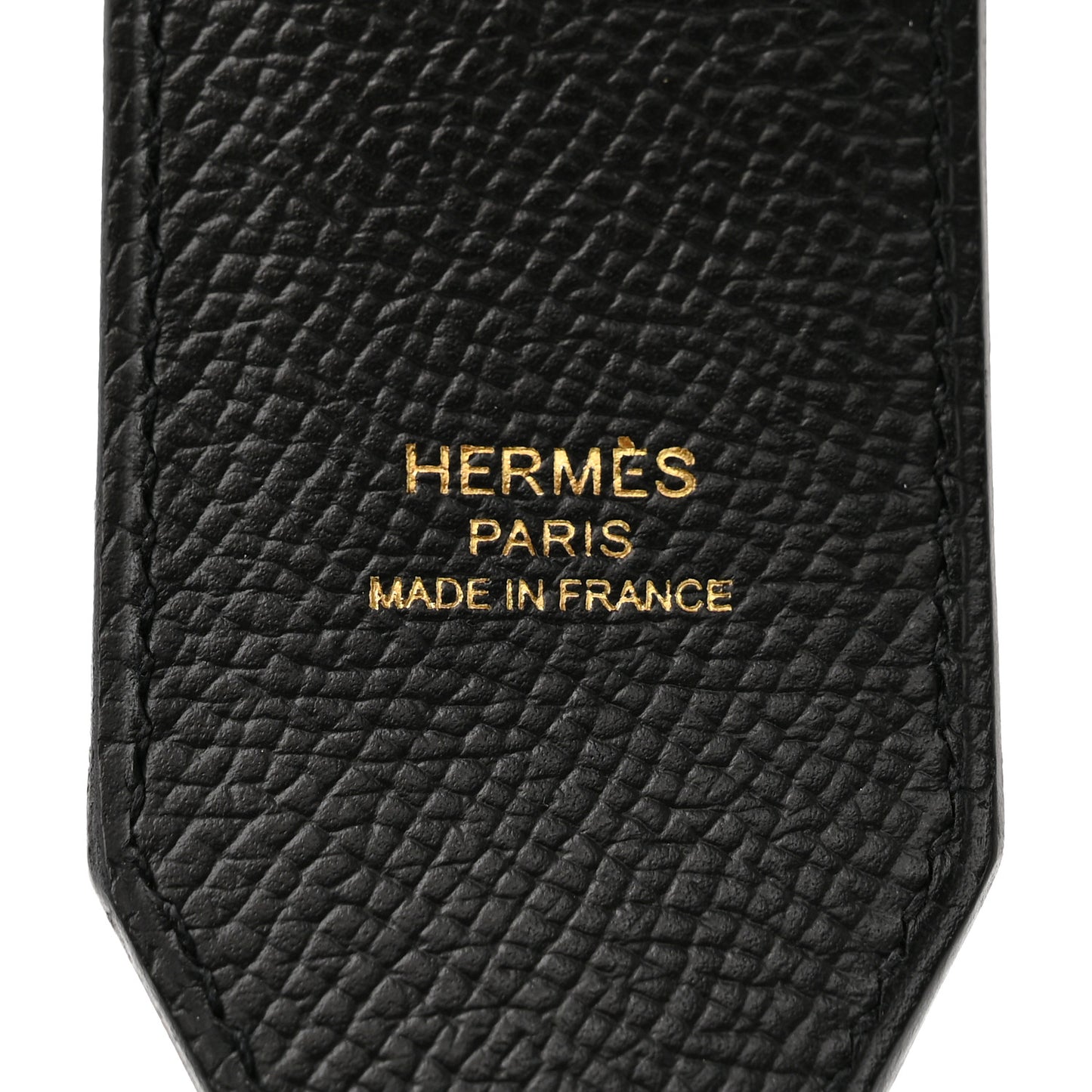 Epsom 30mm Hexagone Tressage Shoulder Strap Black Craie