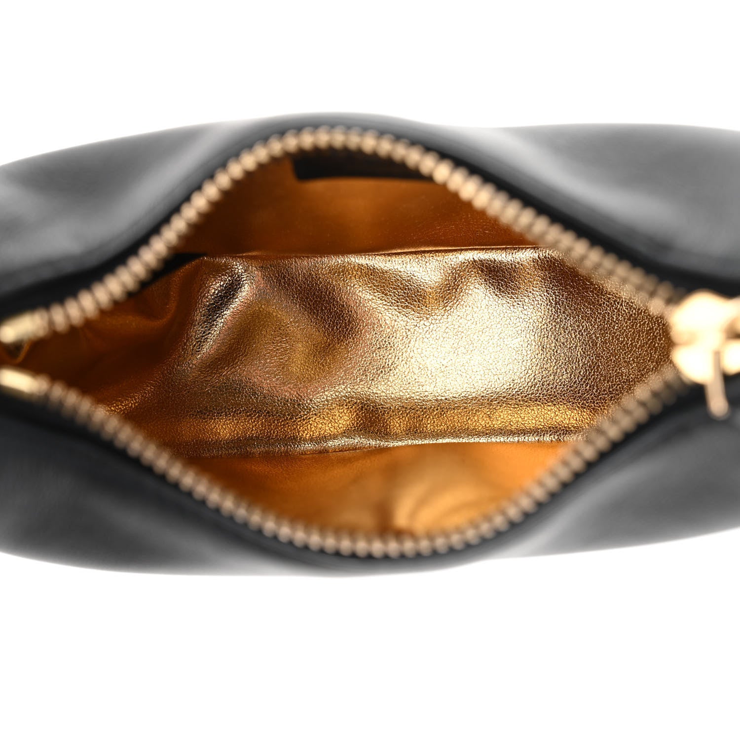 Fendi Vitello Grace Matte Nano Fendigraphy Hobo Charm Black 5 of 11